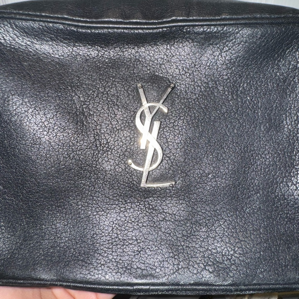 Yves Saint Laurent Black Leather Bag
